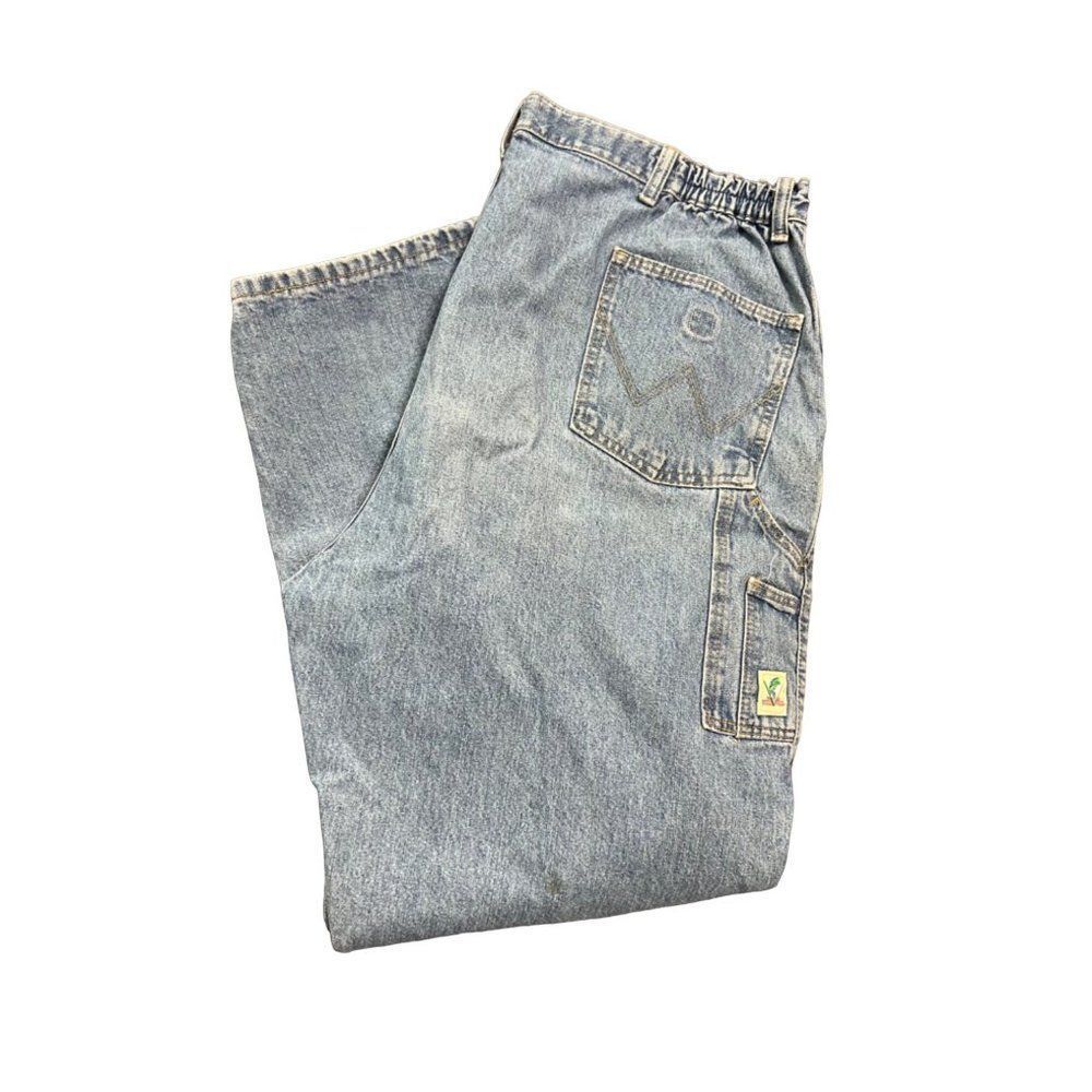 Vtg Wrangler Carpenter Jeans Straight Leg Painters‎
